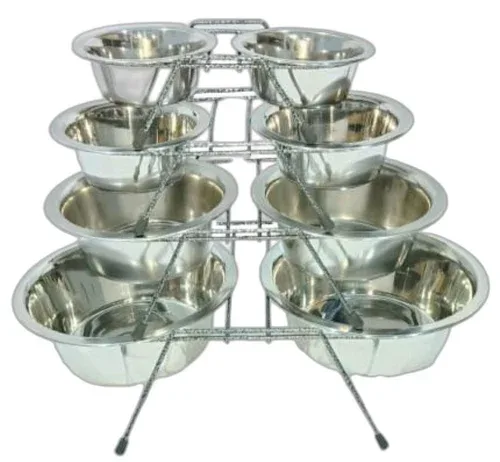 Bowls Display Stand/Rack (2-Sided) Set