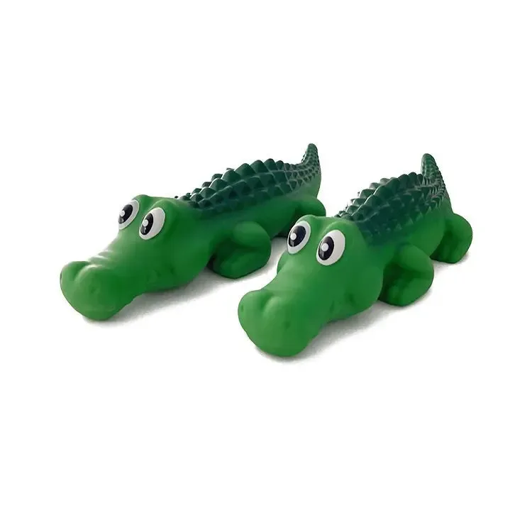 Squeaky Vinyl Toy Crocodile