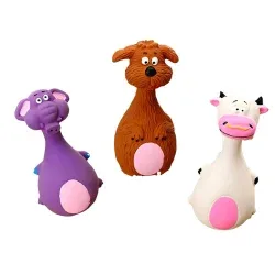 Latex Squeaky Animal Toy