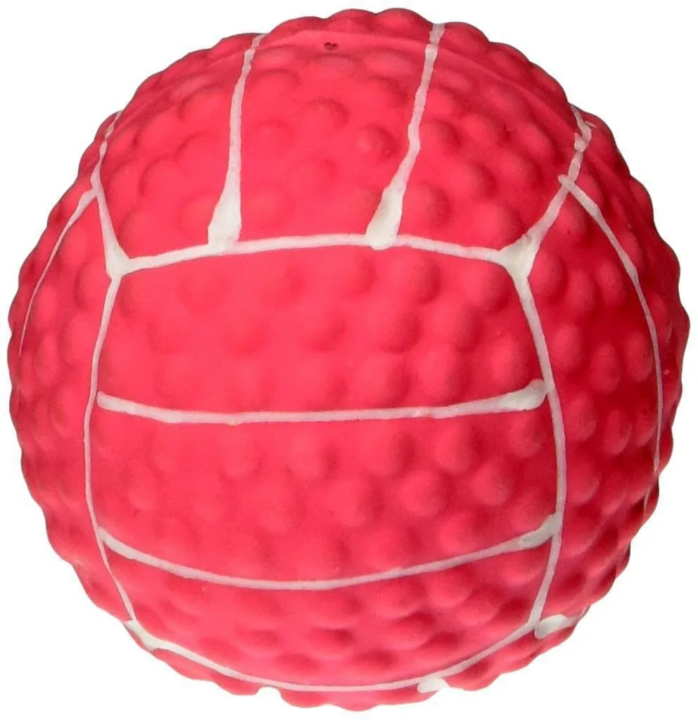 Latex Squeaky Football Toy