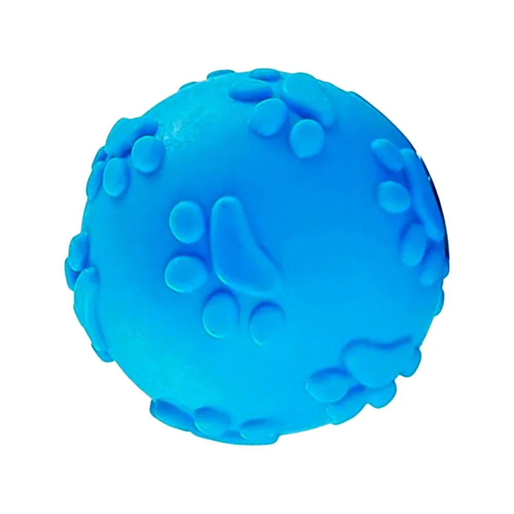 Squeaky Vinyl Toy Ball with Large Paw