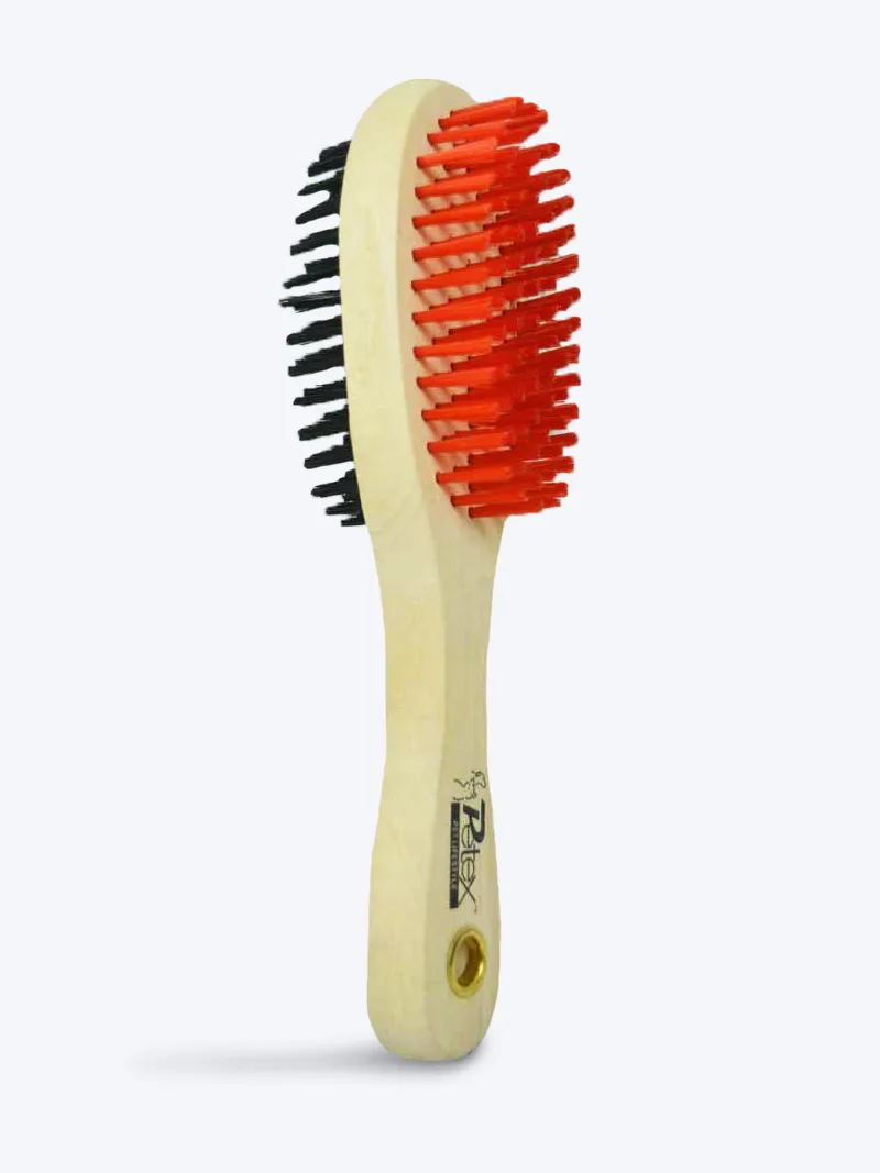 Wooden Handle Double Side Brush