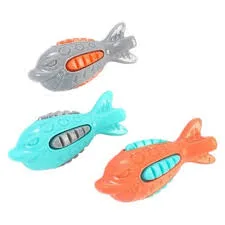 TPR Squeaky Shark Fish Toy