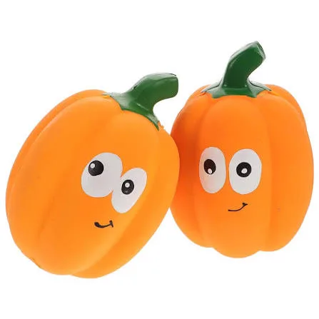 Latex Squeaky Pumpkin Toy