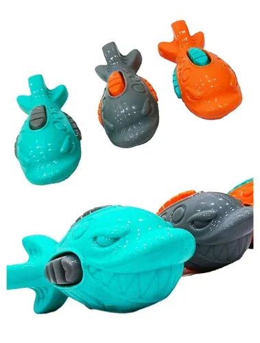 TPR Squeaky Shark Fish Toy