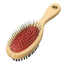Pet Hair Slicker Brush with Soft Handle